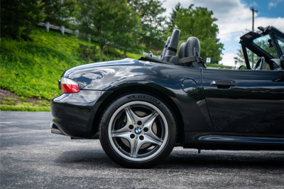 2002 BMW M Roadster in Black Sapphire Metallic over Black Nappa