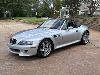 2002 BMW M Roadster in Titanium Silver Metallic over Black Nappa