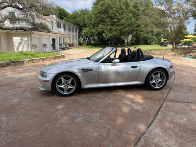 2002 BMW M Roadster in Titanium Silver Metallic over Black Nappa