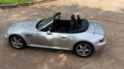 2002 BMW M Roadster in Titanium Silver Metallic over Black Nappa