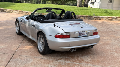2002 BMW M Roadster in Titanium Silver Metallic over Black Nappa