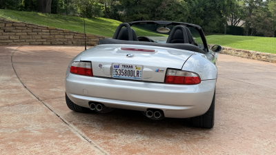 2002 BMW M Roadster in Titanium Silver Metallic over Black Nappa