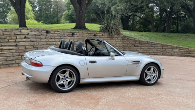 2002 BMW M Roadster in Titanium Silver Metallic over Black Nappa