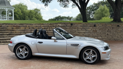 2002 BMW M Roadster in Titanium Silver Metallic over Black Nappa