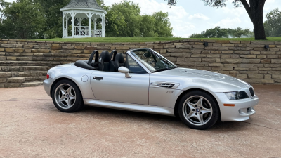 2002 BMW M Roadster in Titanium Silver Metallic over Black Nappa