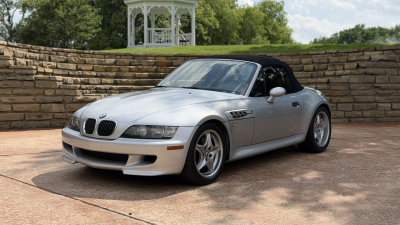 2002 BMW M Roadster in Titanium Silver Metallic over Black Nappa