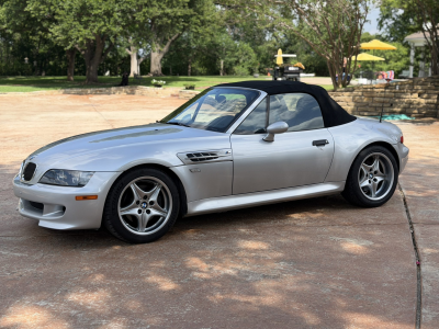 2002 BMW M Roadster in Titanium Silver Metallic over Black Nappa