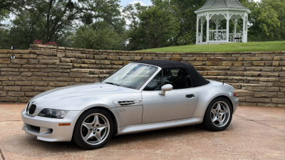 2002 BMW M Roadster in Titanium Silver Metallic over Black Nappa