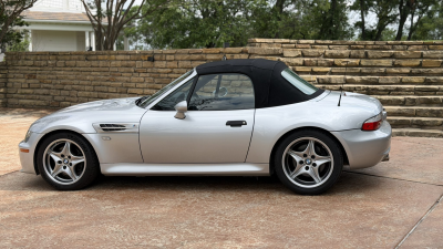 2002 BMW M Roadster in Titanium Silver Metallic over Black Nappa