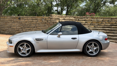 2002 BMW M Roadster in Titanium Silver Metallic over Black Nappa