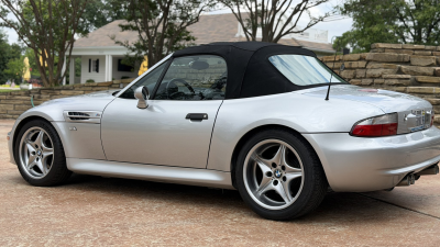 2002 BMW M Roadster in Titanium Silver Metallic over Black Nappa