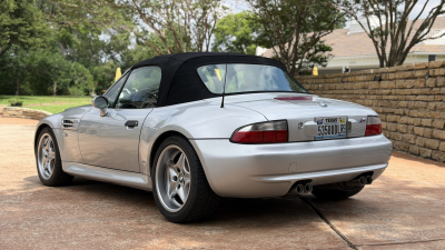2002 BMW M Roadster in Titanium Silver Metallic over Black Nappa