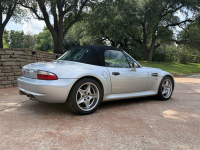 2002 BMW M Roadster in Titanium Silver Metallic over Black Nappa