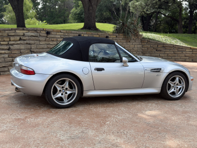 2002 BMW M Roadster in Titanium Silver Metallic over Black Nappa