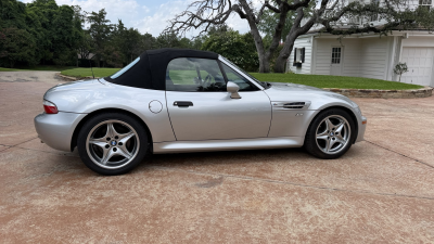 2002 BMW M Roadster in Titanium Silver Metallic over Black Nappa