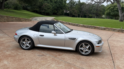 2002 BMW M Roadster in Titanium Silver Metallic over Black Nappa