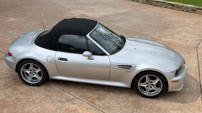 2002 BMW M Roadster in Titanium Silver Metallic over Black Nappa