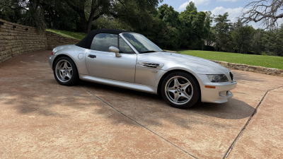 2002 BMW M Roadster in Titanium Silver Metallic over Black Nappa