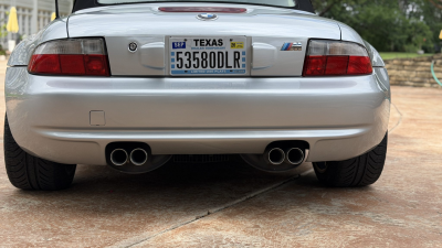 2002 BMW M Roadster in Titanium Silver Metallic over Black Nappa