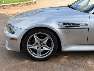 2002 BMW M Roadster in Titanium Silver Metallic over Black Nappa