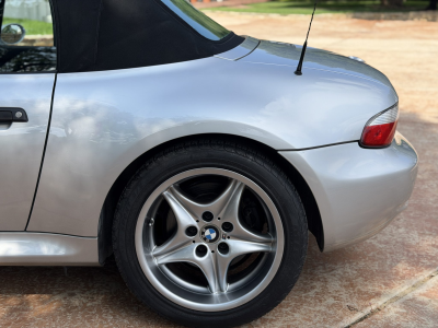 2002 BMW M Roadster in Titanium Silver Metallic over Black Nappa