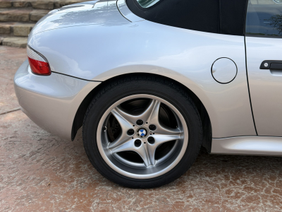 2002 BMW M Roadster in Titanium Silver Metallic over Black Nappa