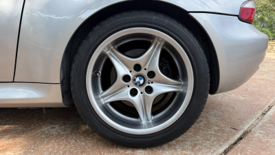 2002 BMW M Roadster in Titanium Silver Metallic over Black Nappa