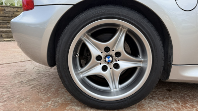 2002 BMW M Roadster in Titanium Silver Metallic over Black Nappa