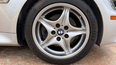 2002 BMW M Roadster in Titanium Silver Metallic over Black Nappa