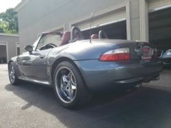 2002 BMW M Roadster in Steel Gray Metallic over Imola Red & Black Nappa