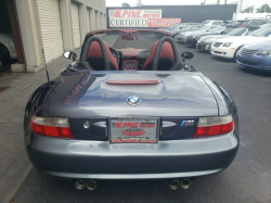 2002 BMW M Roadster in Steel Gray Metallic over Imola Red & Black Nappa