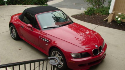 2002 BMW M Roadster in Imola Red 2 over Imola Red & Black Nappa