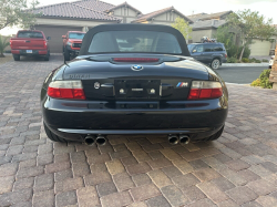 2002 BMW M Roadster in Black Sapphire Metallic over Black Nappa