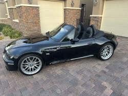 2002 BMW M Roadster in Black Sapphire Metallic over Black Nappa