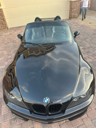 2002 BMW M Roadster in Black Sapphire Metallic over Black Nappa