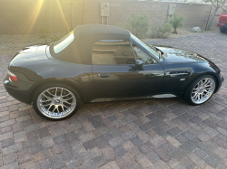 2002 BMW M Roadster in Black Sapphire Metallic over Black Nappa