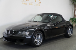2002 BMW M Roadster in Black Sapphire Metallic over Black Nappa