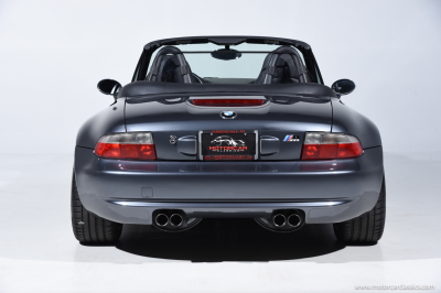 2002 BMW M Roadster in Steel Gray Metallic over Black Nappa