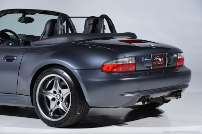 2002 BMW M Roadster in Steel Gray Metallic over Black Nappa