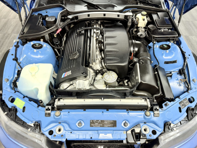 2002 BMW M Roadster in Estoril Blue Metallic over Estoril Blue & Black Nappa