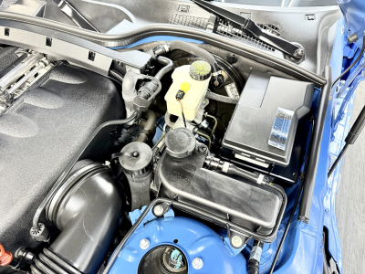 2002 BMW M Roadster in Estoril Blue Metallic over Estoril Blue & Black Nappa