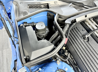 2002 BMW M Roadster in Estoril Blue Metallic over Estoril Blue & Black Nappa
