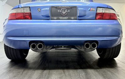 2002 BMW M Roadster in Estoril Blue Metallic over Estoril Blue & Black Nappa