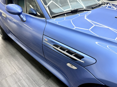 2002 BMW M Roadster in Estoril Blue Metallic over Estoril Blue & Black Nappa