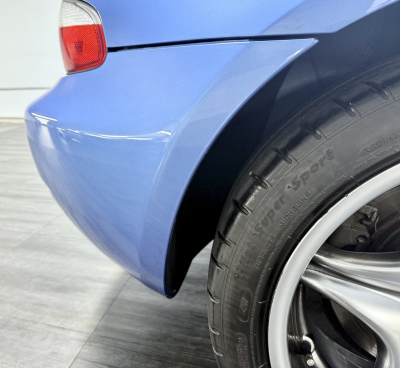 2002 BMW M Roadster in Estoril Blue Metallic over Estoril Blue & Black Nappa