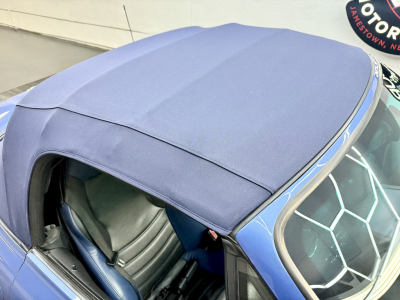 2002 BMW M Roadster in Estoril Blue Metallic over Estoril Blue & Black Nappa