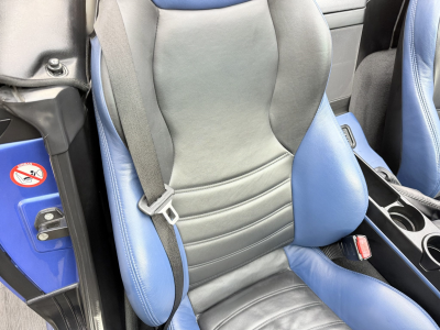 2002 BMW M Roadster in Estoril Blue Metallic over Estoril Blue & Black Nappa