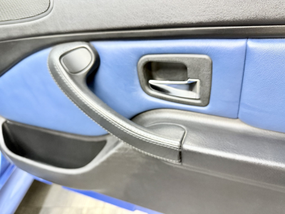 2002 BMW M Roadster in Estoril Blue Metallic over Estoril Blue & Black Nappa