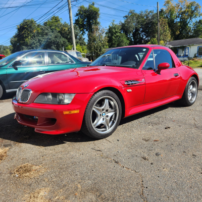 2002 BMW M Roadster in Imola Red 2 over Dark Gray & Black Nappa