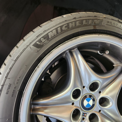 2002 BMW M Roadster in Imola Red 2 over Dark Gray & Black Nappa